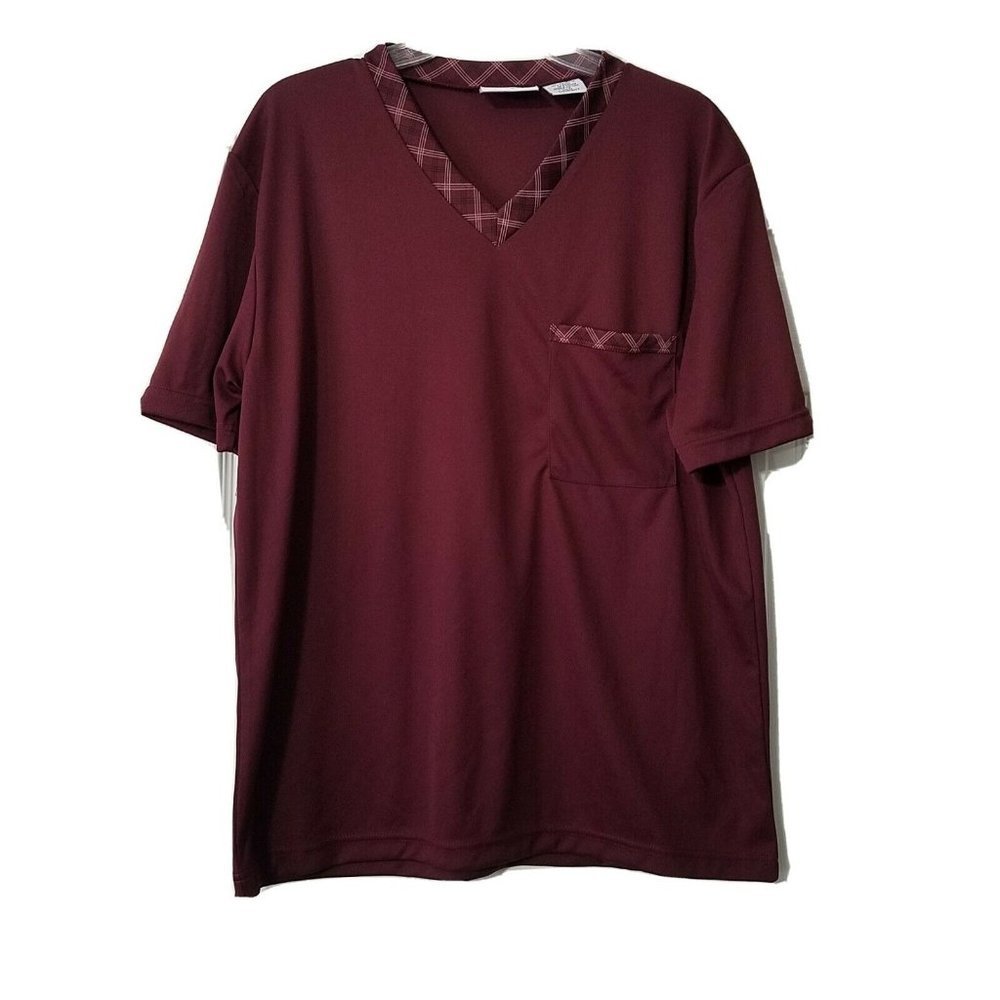 Irvine Park Men's Vintage Shirt ~ Sz M ~ Burgundy